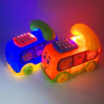 Infant children's toys music phone baby 0-3 years old educational toys cartoon car phone toys