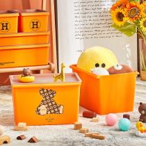 Household storage box toys snacks wardrobe plastic storage box clothes book clothes Box large box