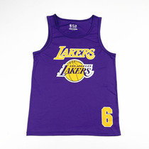Basketball shooting suit training suit quick-dry training vest James New Battle shirt No. 6 Jersey loose sleeveless