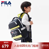 FILA KIDS FILA Kids Backpack Spring 2022 New Pupil Bag Large Capacity Bag