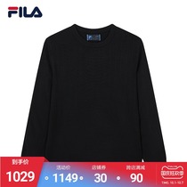 FILA Phila Fiele official mens sweater 2021 Winter new fashion sports casual woven shirt top