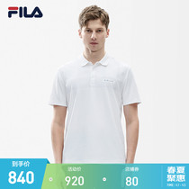 (Huang Jingyu Tongan) FILA File Mens short sleeves 2022 Summer new casual sports POLO shirts