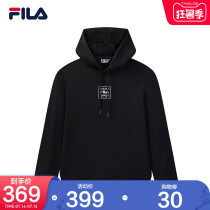 FILA Fila official hooded sweater mens 2021 spring new casual fashion sports pullover foundation