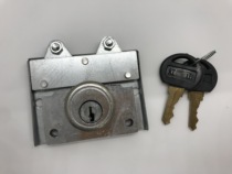 Hongshan split file cabinet lock eight-shaped lock steel lock iron cabinet lock butterfly drawer lock furniture lock