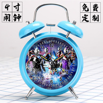 Electronic childrens alarm clock students use mute creative Net red cute get up artifact boy bedroom big volume alarm