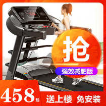 Flat treadmill home model small female indoor foldable electric gym special men Super quiet family
