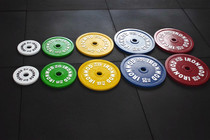 Ultra thin baking varnish Color cast steel barbell sheet Macroporous Barbell Sheet Weightlifting Barbell