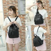 Shoulder bag female 2021 new fashion trend travel small backpack mini light soft leather Women bag Travel Summer