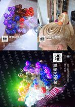 Modern stage Latin dance competition table performance headdress hairclip Super flash big drill ball U-shaped card hair accessory hair card