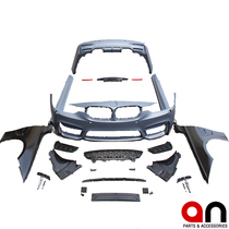  Suitable for BMW 3 Series F30F35 modified M3 big surround m kit 320i Front bumper Rear bumper fender Taiwan an