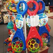 American Baby Magic hole moving toddler push music baby hand push toy 6-18 months hand grasp puzzle soft ball