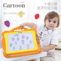 Oversized childrens drawing board magnetic writing board color kid home 1-3 year old toy baby graffiti board