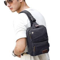 2019 New Chest Bag Slanted Satchel Bag for men Han version Sail Cloth Bag Outdoor Small Backpack Fashion Mens Bag Single Shoulder Bag