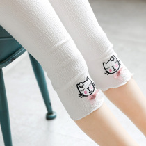 Girl Beats Bottom Pants Summer Thin 7 Pants Children Ultra Slim White Pants Children Outwear Baby Summer Dress Shorts