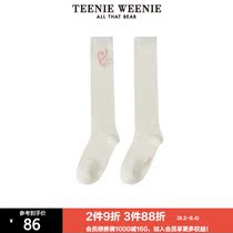 TeenieWeenie bear shining warm joint stockings women 2021 autumn and winter New Women socks