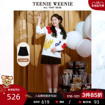 (Zhao Lusi) TeenieWeenie bear pleated skirt A fashion college style womens skirt