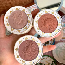 juduo Orange Dunhuang series blush flagship store official flagship cinnamon milk tea color repair highlight one plate
