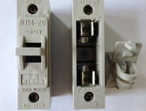 Factory direct fuse holder RT14-20 fuse holder insurance base Shanghai Shanghai Industrial