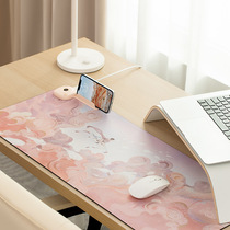 Winter thermostatic heating Mouse mat Super size Girls office Dormitory Fever Warm Hand Computer Desktop Waterproof