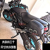 Motorcycle side bag Harley Electric Longjia Spring wind Baboon Wuji 300 retro motorcycle modified saddle hanging bag