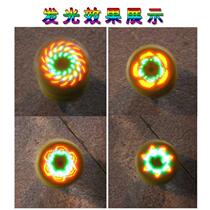Wooden solid wood transfer player students resistant to manual gyro childrens toys school decompression large spiral rotating large