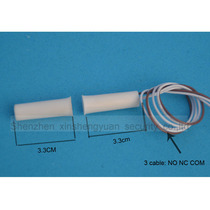 Normally open door embedded door cable door