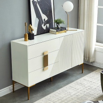 Italian minimalist porch cabinet light luxury cupboard simple modern shoe cabinet home decoration cabinet living room locker partition cabinet