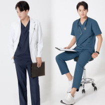 Korean version of high-end plastic surgery hospital oral dentistry male doctor nurse surgical clothes wash clothes separate suit