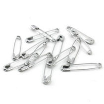 Full 5 BOXES of safety pins 0 1 2 3 4 nickel plated 45MM pins Safety pins Buckle pins