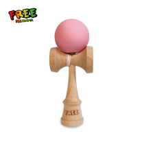 Professional sword Jade Wuhan Free Kendama pink rubber paint competitive competition with sword ball imported beech wood