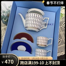 British Wedgwood Golden Powder New Year China Renaissance Bone China Tea Cup Cup Saucer Coffee Cup Gift Box
