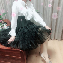 Skirt support lolita daily boneless dress supports Lolita Soft Sister Half Shirt Cosplay Violent Pongo Dress
