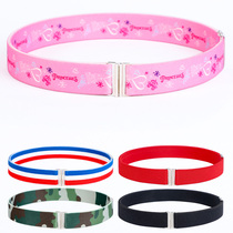 25mm child rubber band belt for boys and girls students with elastic dress belt coat cotton coat waist seal