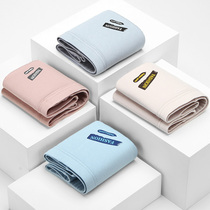  Mens underwear Bamboo fiber 4-pack mid-waist boxer shorts Teen ice silk breathable Modal boxer shorts summer