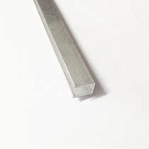 Jiashong U-shaped aluminum groove 3mm acrylic plate edging