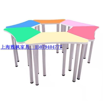 New Color School Group Psychological Counseling Room Activities Desk Students Training Coaching Class Classroom Desks And Chairs