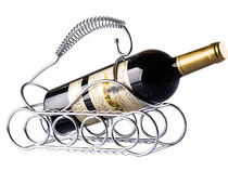Baidi pastoral wind tank metal Red Wine Beer rack kitchen storage decoration decoration decoration rack decoration