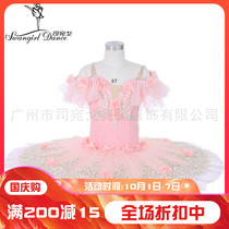 Childrens honey pink shoulder sleeve TUTU TUTU TUTU dress custom window TUTU dress