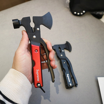 Tide brand survival hammer portable camping axe multifunctional car axe hammer life saving axe metal tools portable