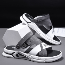 Beach Sandals Mens Section 2022 Summer New Trends Casual Outwear Sport Non-slip Dual Use Slippers to Drive Cool Drag