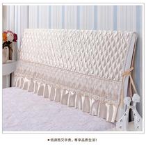 (Value)Padded headboard cover Headboard cover Dust cover 1 5m bed 1 8m bed 2m soft bag leather bed protective cover