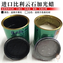 Billy cloud paraffin marble Pebble head polishing wax care plus light wax stone repair wax white black and light wax