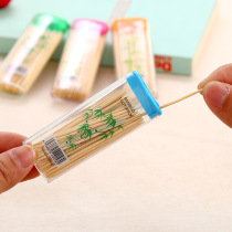 Toothpick storage box toothpick toothpick box portable car travel braces portable mini travel lighter sign tube