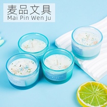 Wheat and stationery white library aroma candle (A) bedroom library fragrance essential oil festival hands