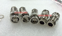 RF RF BNC-J double-pin yin and yang signal plug BNC male coaxial male and female integrated Q9 special double-pin signal head