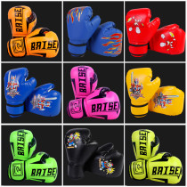 Childrens boxing gloves 3-13 Children fight training Muay Thai boys Sanda teenagers Childrens boxing gloves Women