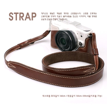 Spot South Korea TheFoto Thickness 4 5mm Comfort Micro Single Cow Leather Camera Braces Leather Shoulder Strap