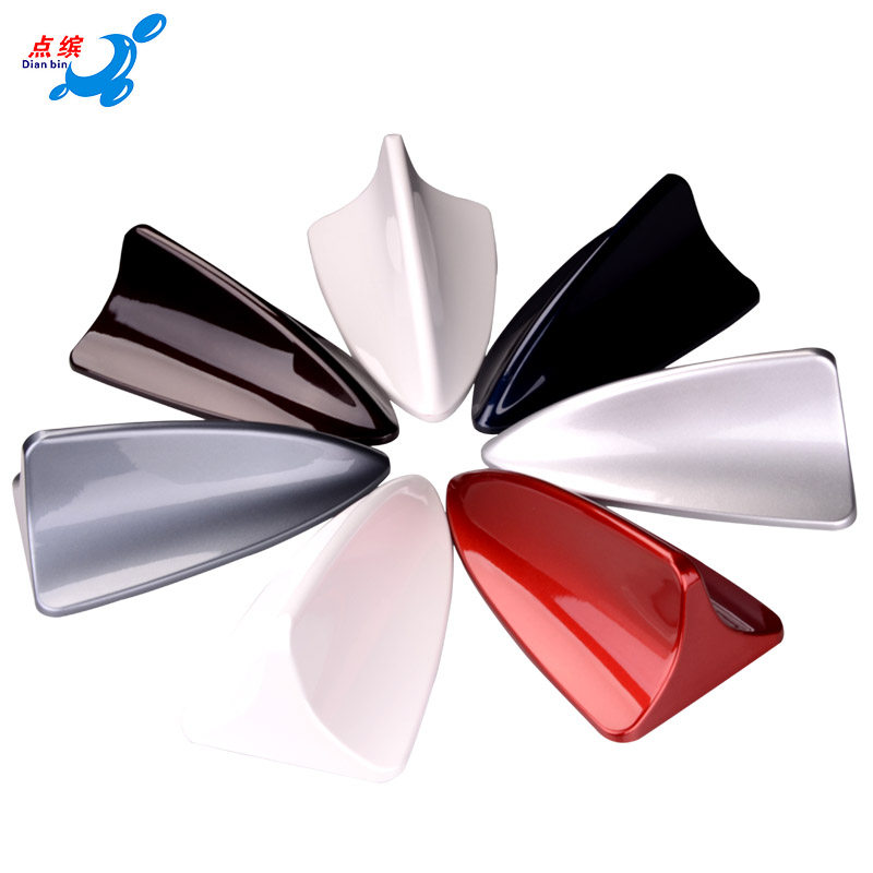 Suitable for Beijing Hyundai Elantra EV white shark fin antenna tail modified roof car decoration