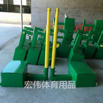 Multifunctional outdoor volleyball rack volleyball tennis Post Standard mobile badminton mesh frame air volleyball net bracket