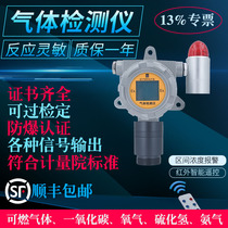 Industrial combustible toxic and harmful gas alarm oxygen carbon monoxide hydrogen sulfide ammonia leak detector